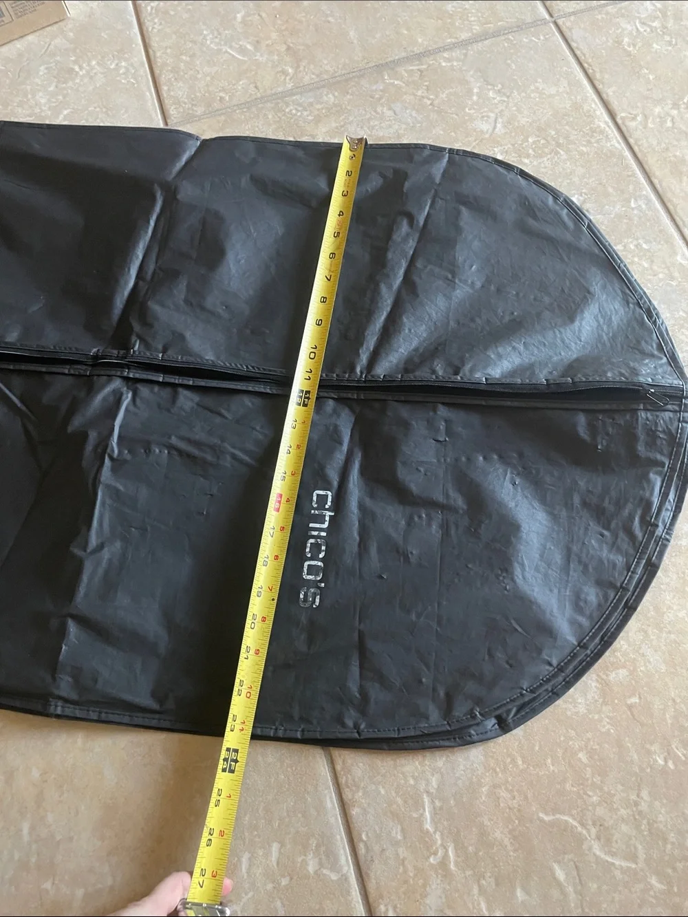 🖤5/$25 Chicos black garment bag